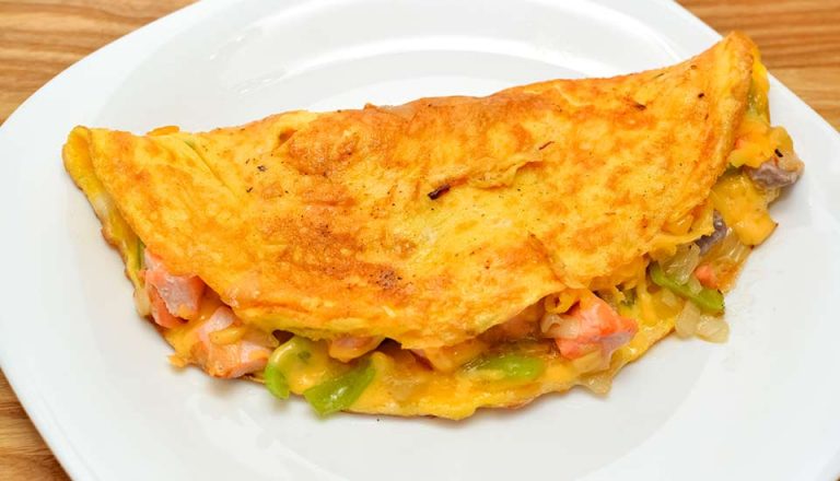 omelette saludable